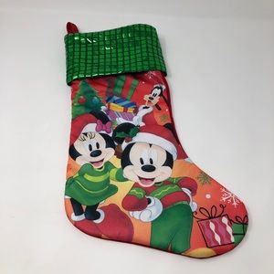 Disney Christmas Stocking Mickey Minnie Goofy